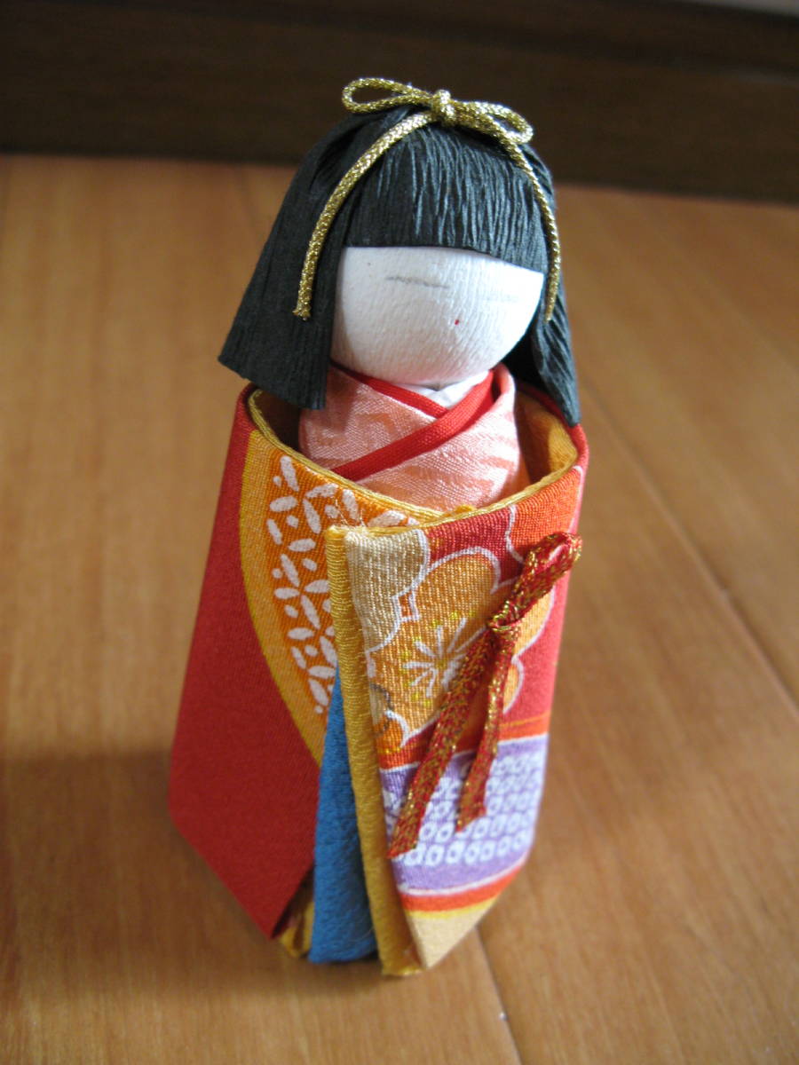  unused rice field . one . literary creation doll Japanese paper doll . paper doll hinaningyou doll hinaningyo 