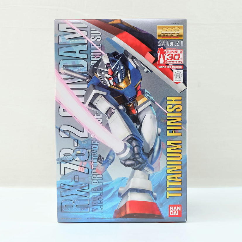 1円BANDAI/RX-78-2 ガンダム Ver.2.0 チタニウムフィニッシュ 1/100