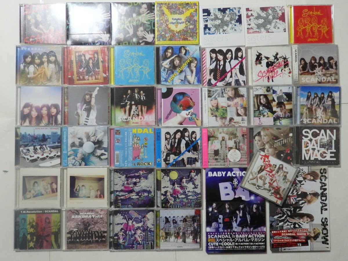 送料無料!!】即決○SCANDAL○スキャンダル○豪華アルバム&シングル