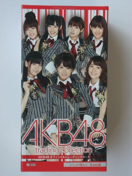 エンスカイ AKB48オフィシャルトレーディングカード 15パック入り未開封BOX 2011年発売