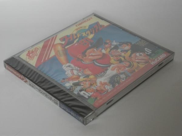 PCエンジン★ナムコ namcot★プロ野球 ワールドスタジアム'91★新品未開封★HuCARD★1991年発売_画像3