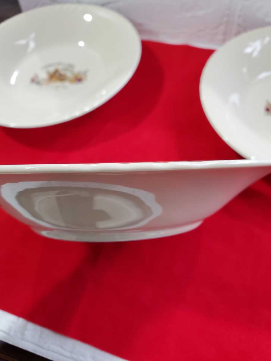 ヤフオク! - 【未使用】お皿 深皿 レトロ 3枚セット 食器 コ...