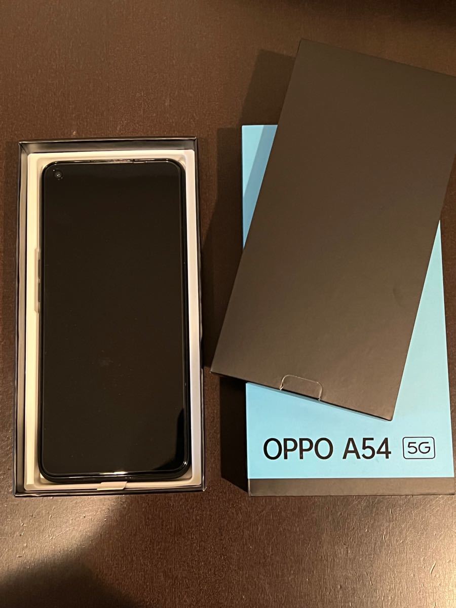 新品 OPPO A54 5G 64GB シルバーブラック au版