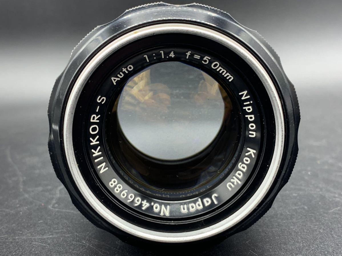 Nikon F/ニコンF アイレベル/NIKKOR-S AUTO F1.4 50mm/レンズ付/一眼レフカメラ【未撮影ジャンク】_画像9