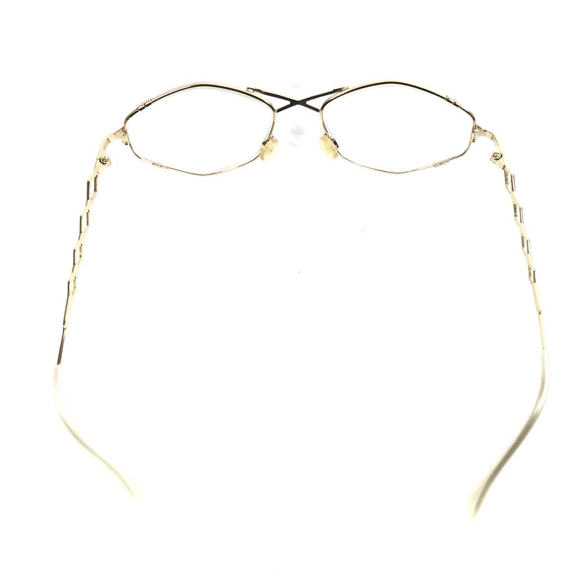 【カザール】本物 CAZAL 眼鏡 MOD1125 ゴールド色系 度入り サングラス メガネ めがね メンズ レディース ドイツ製 送料520円_画像6