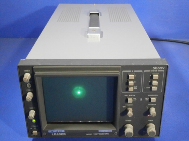 LEADER 5850V NTSC VECTORSCOPE_画像1
