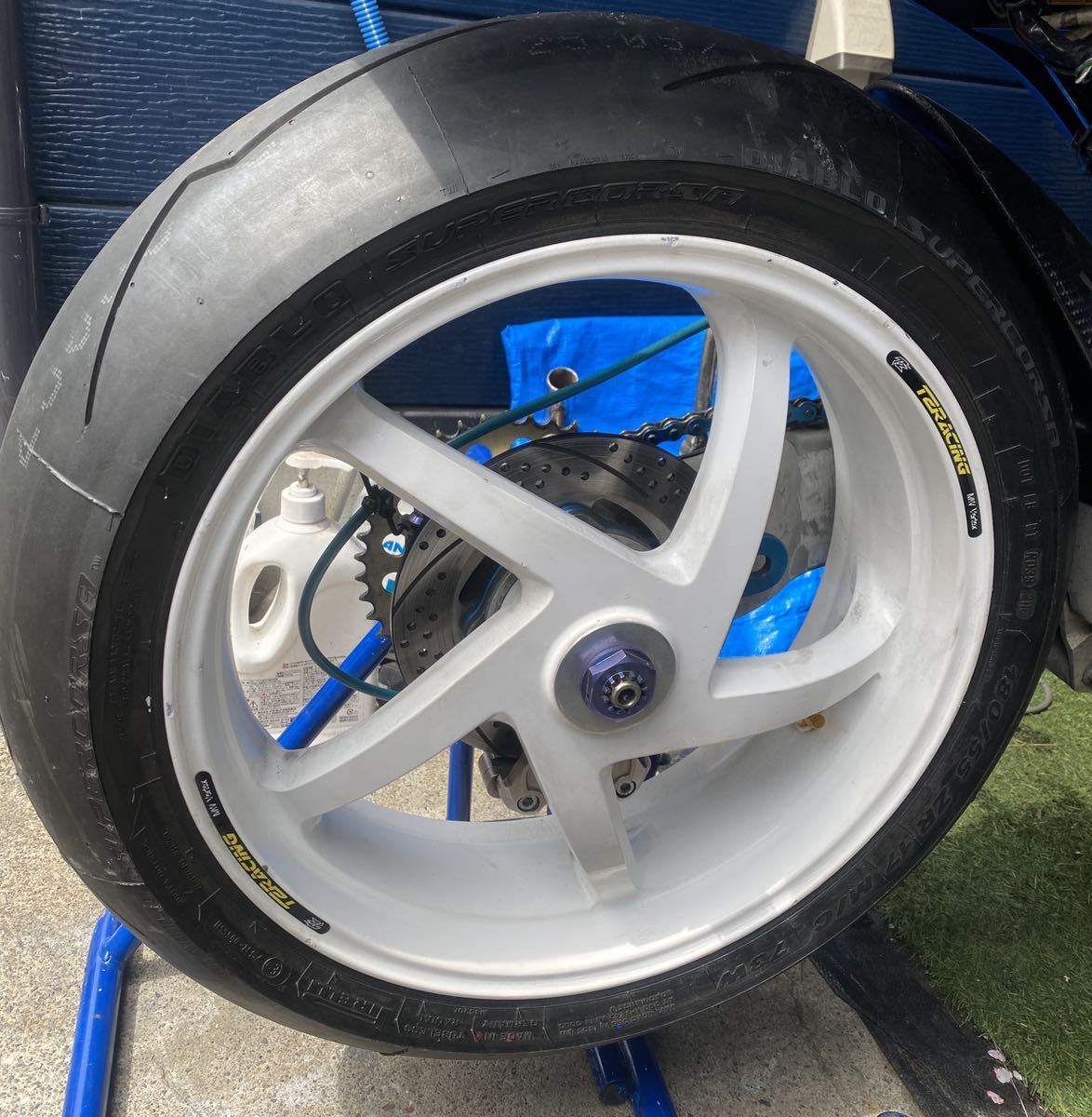 NSR250R MC28 加工済み5.5Jホイール NSR250R MC28 加工済み5.5Jホイール