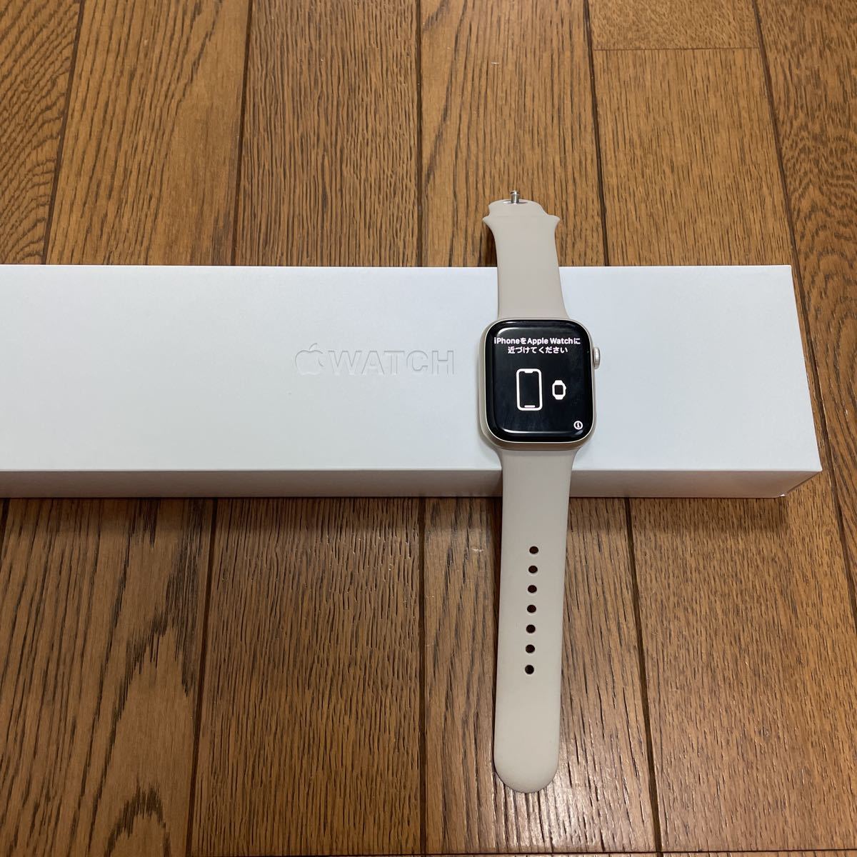 美品 Apple Watch Series 7 GPS＋cellular モデル 45mm スターライト