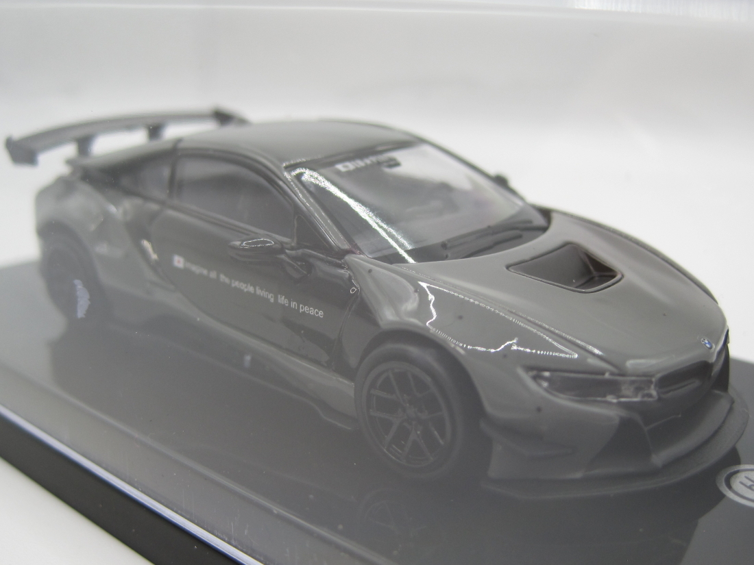 【気軽に楽しむ大人のインテリア】PARAGON BMW i8 LBWK 左ハンドル/BLACK-1/64-夢 ノスタルジー 蘇る ☆未使用、未展示品☆即決有★彡_画像9