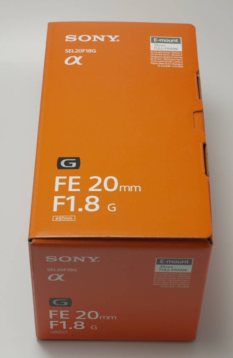 【12月スーパーSALE 15％OFF】 SONY SEL20F18G G F1.8 FE20mm ソニー、ミノルタ