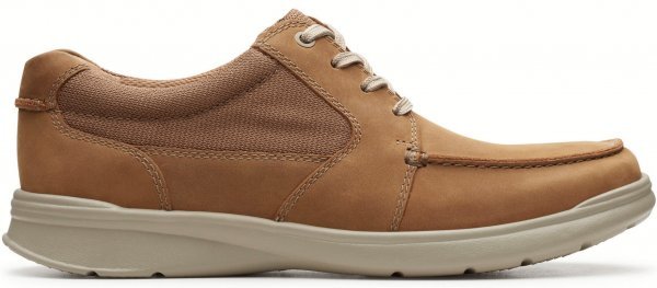 送料無料 Clarks 30cm スニーカー タン ブラウン レザー Uチップ デッキ カジュアル ビジネス シューズ ローファー サンダル JJJ107_画像2