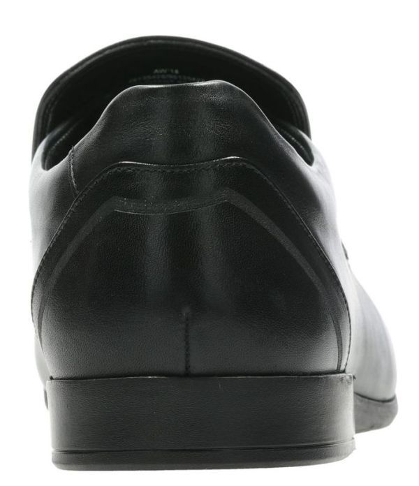 送料無料 Clarks 28cm ローファー ブラック ビジネス シューズ レザー Uチップ 革靴 レースアップ モカシン スーツ スニーカー JJJ87の画像3