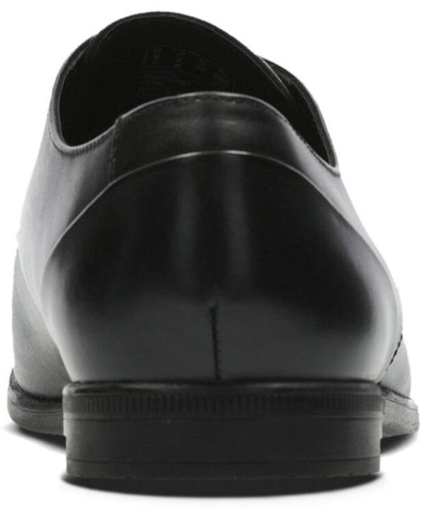 送料無料 Clarks 24cm ビジネス ブラック 黒 ブローグ レザー 革 レースアップ フォーマル ローファー スニーカー レースアップ JJJ88