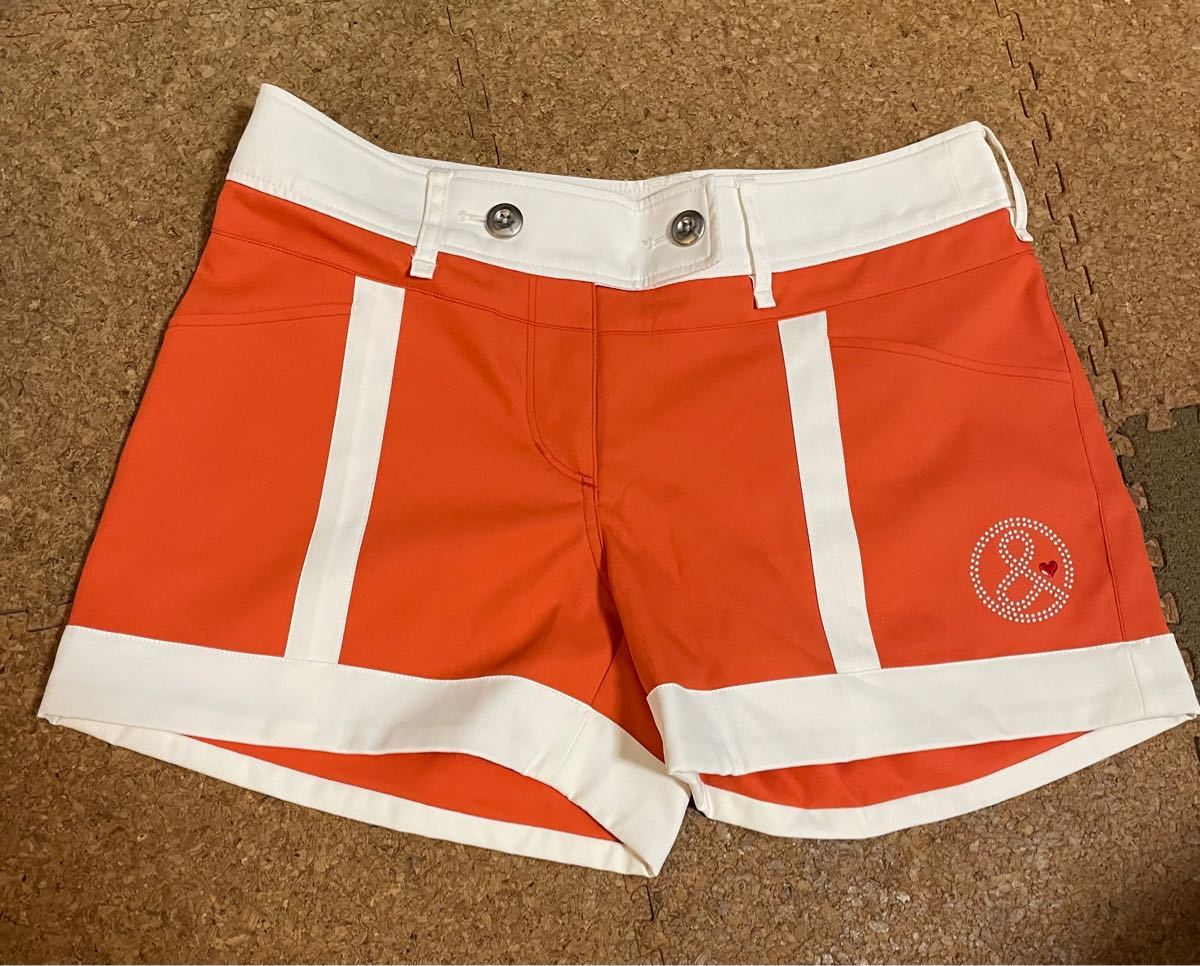 美品 and per se アンパスィ ゴルフ ショートパンツ ハーフパンツ レディースL|PayPayフリマ and per se アンパスィ ハーフパンツ M ピンク