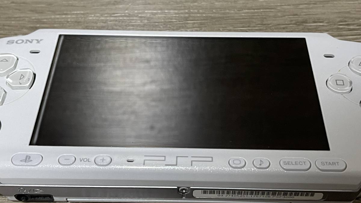 ☆ PSP ☆ プレイステーションポータブル PSP-3000 パールホワイト 美