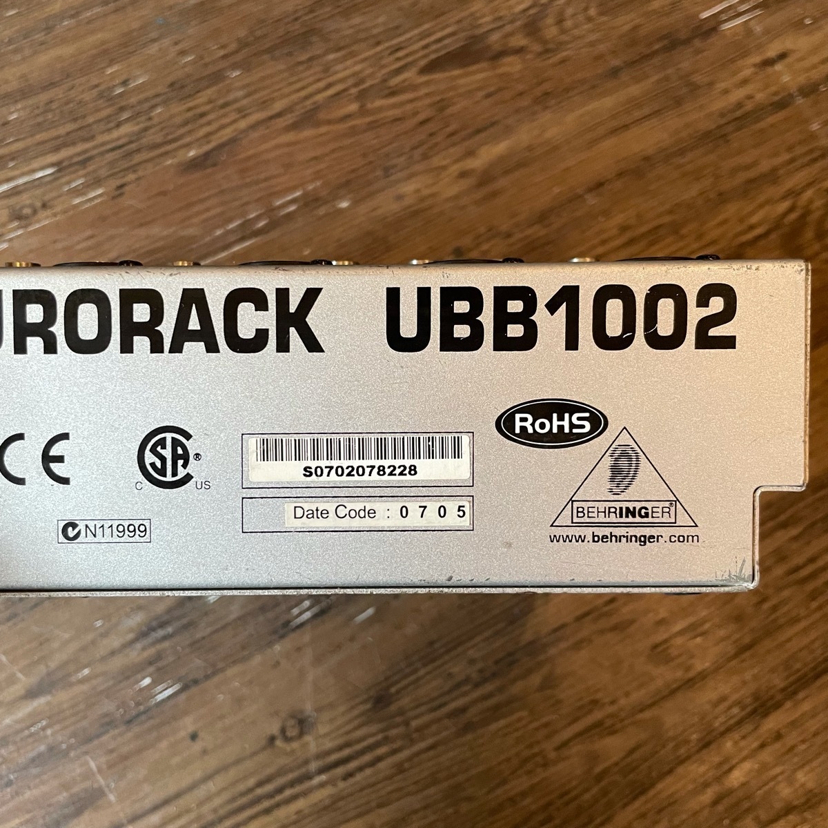 Behringer Eurorack UBB1002 PAミキサー ベリンガー -GrunSound-f433-