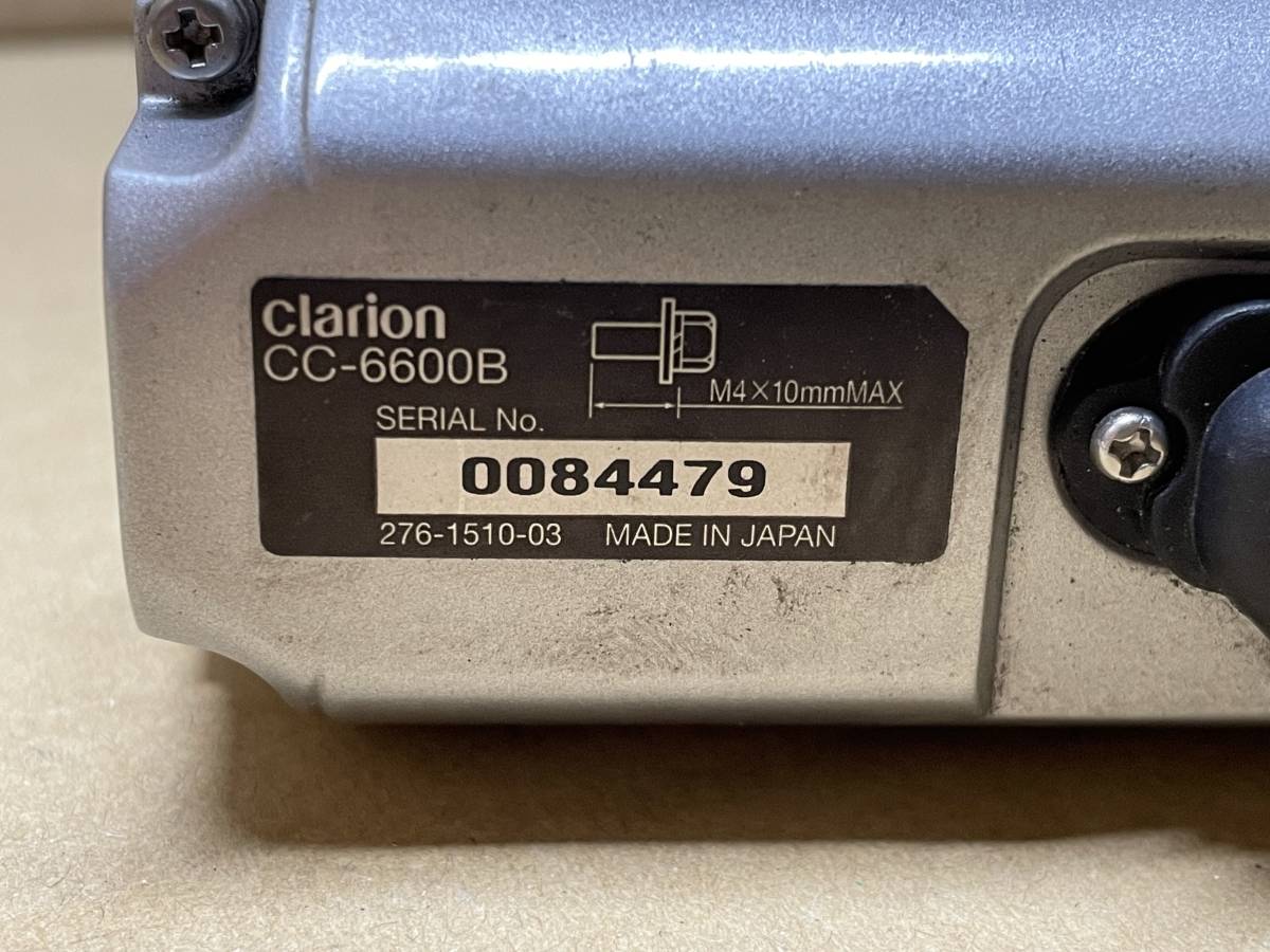 バックカメラ☆カメラのみ☆clarion☆クラリオン☆CC-6600B☆作動確認