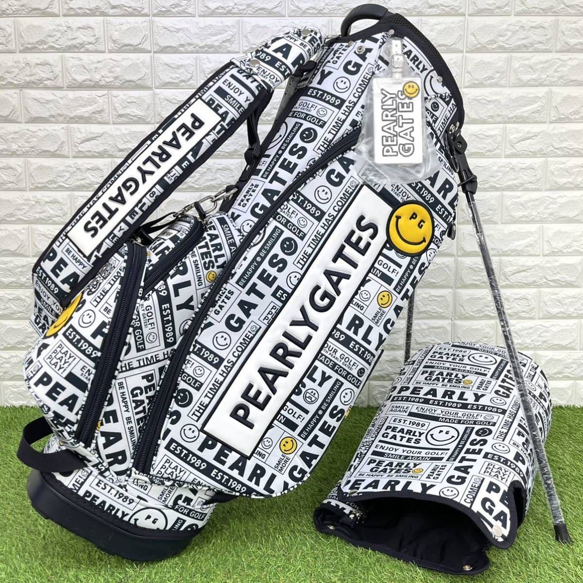 定番から日本未入荷 パーリーゲイツ キャディバッグ ニコちゃん 正規品 ...