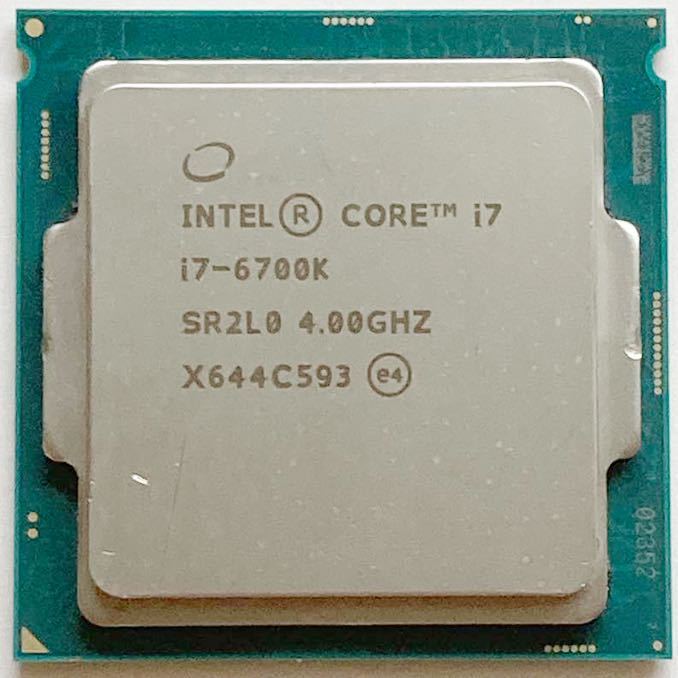 品 Intel製CPU Core i7 6700K 4.00GHz LGA1151 ×1個(Core i7)｜売買 