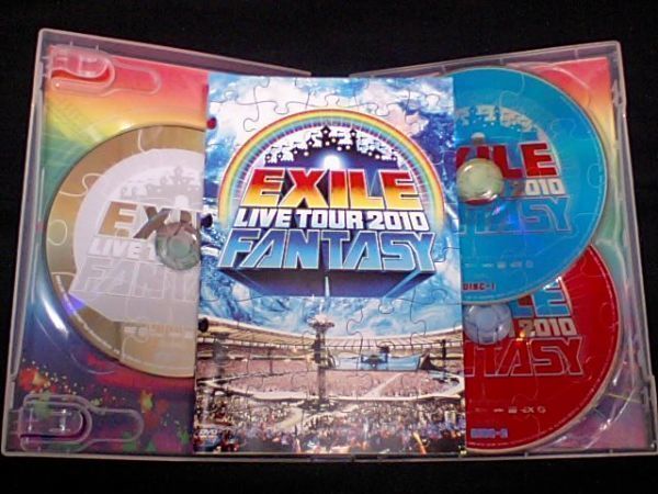 初回3DVD[EXILE/LIVE TOUR2010FANTASY]J SOUL BROTHERS ATSUSHI TAKAHIRO SHOKICHI 24KARATS TRIBE_画像2