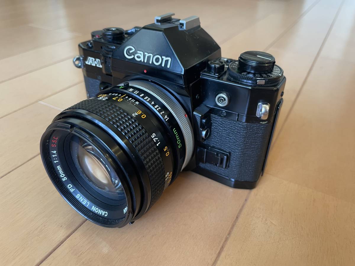 Canon A-1 50mm f1.4 S.S.C. キャノン　フィルムカメラ　レンズ　ジャンク　ab-c_画像4