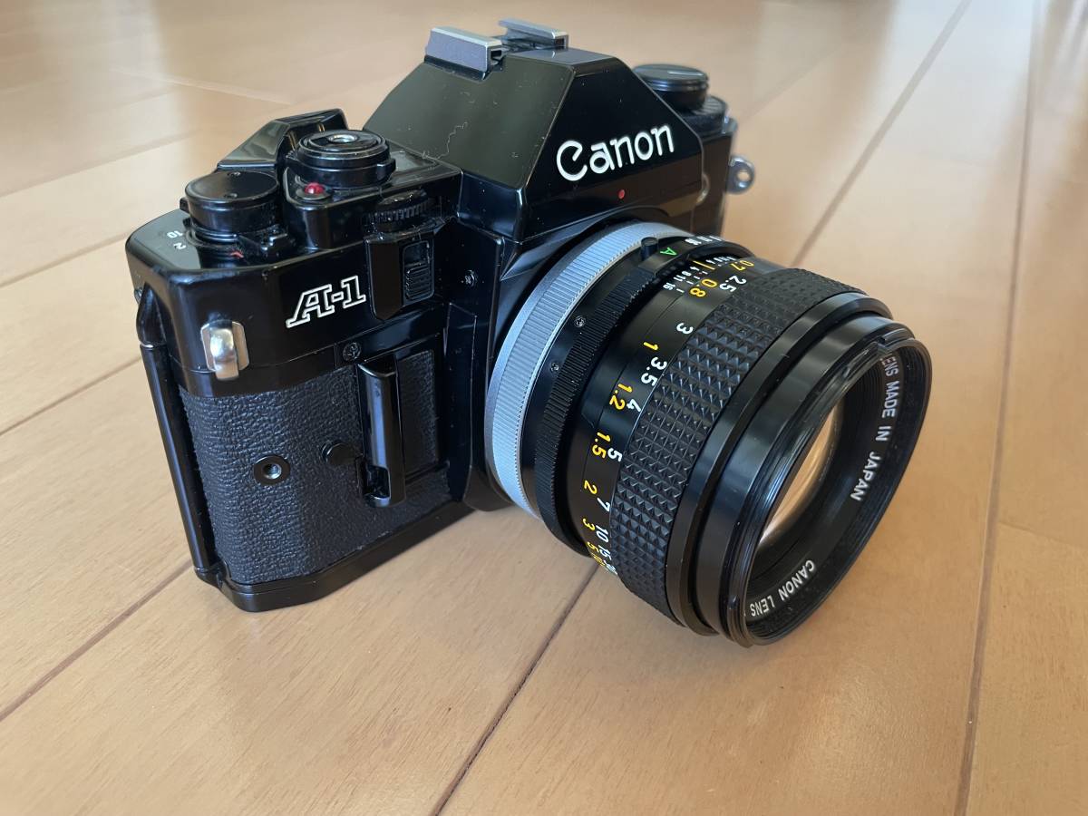 Canon A-1 50mm f1.4 S.S.C. キャノン　フィルムカメラ　レンズ　ジャンク　ab-c_画像2