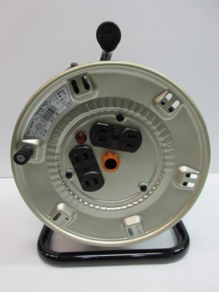 日動 電工ドラム 屋内型 スタミナリール 20ｍ NP-204F コード 電圧ドロップ即解消 単相100V用 パイロットランプ 3.5SQ電線 