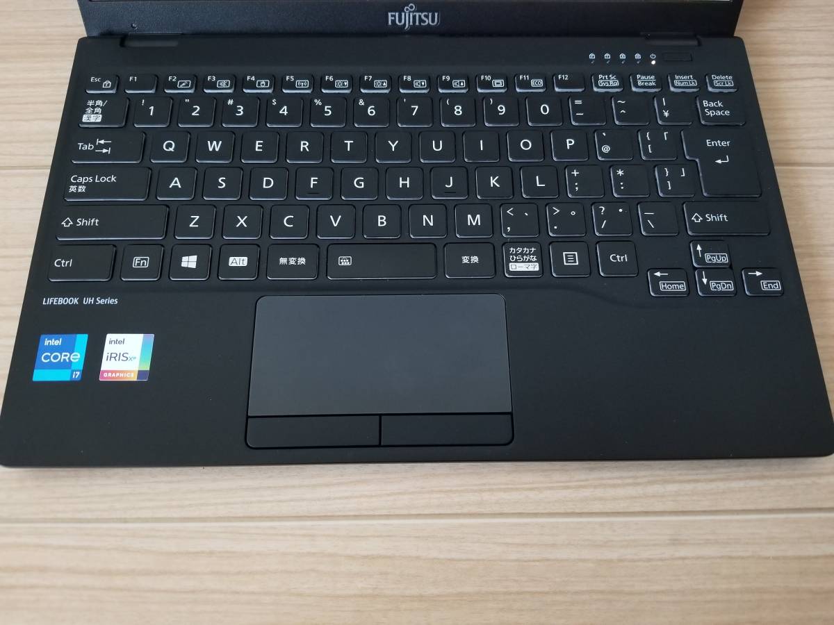 美品】 富士通 LIFEBOOK UHシリーズ Core i7-1165G7 16GB 512B 美品】 富士通 LIFEBOOK UHシリーズ Core i7-1165G7 16GB 512B