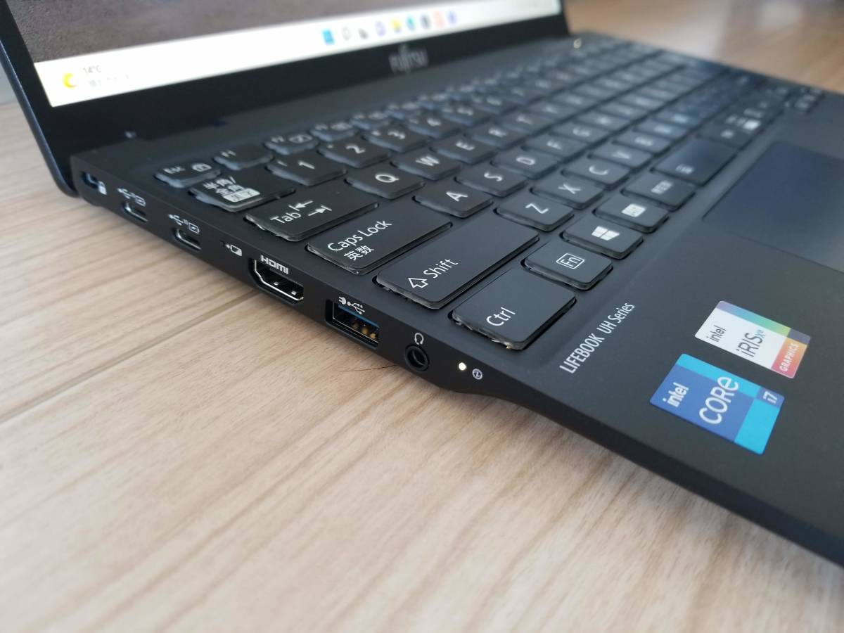 美品】 富士通 LIFEBOOK UHシリーズ Core i7-1165G7 16GB 512B 美品】 富士通 LIFEBOOK UHシリーズ Core i7-1165G7 16GB 512B