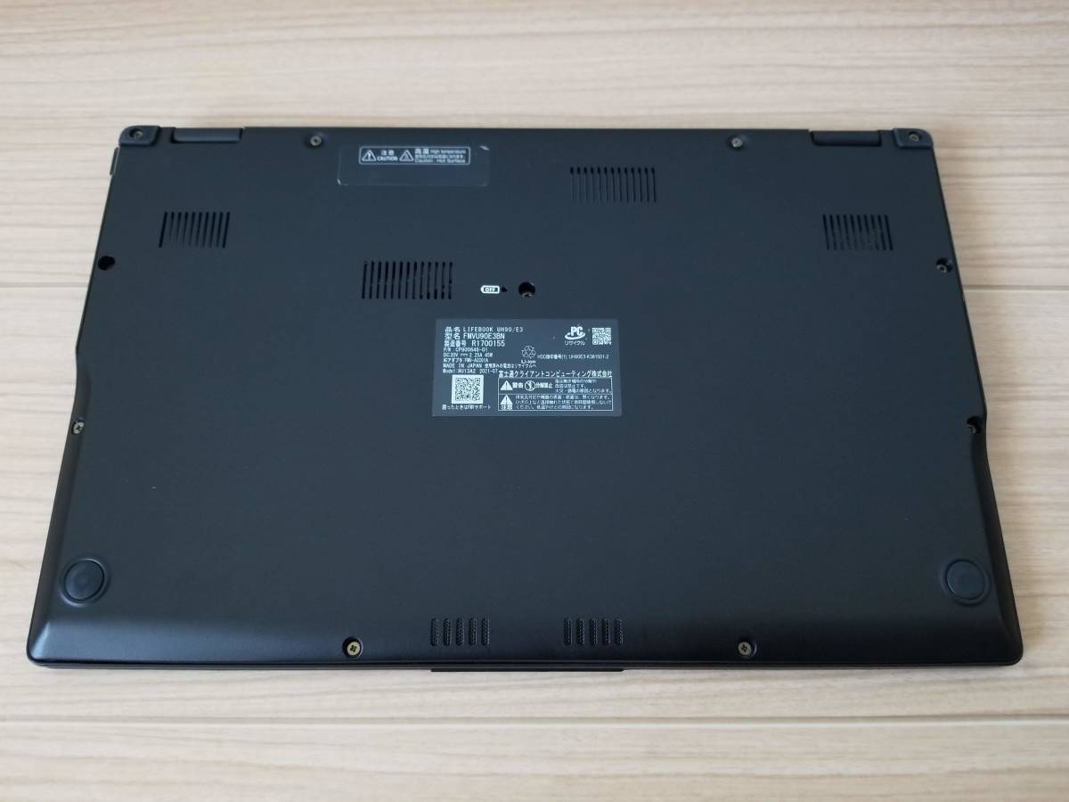 美品】 富士通 LIFEBOOK UHシリーズ Core i7-1165G7 16GB 512B 美品】 富士通 LIFEBOOK UHシリーズ Core i7-1165G7 16GB 512B