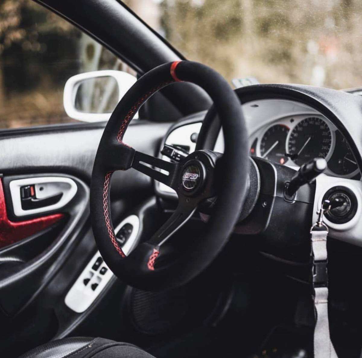 DND Performance Interior Race アルカンターラ グレーステッチ