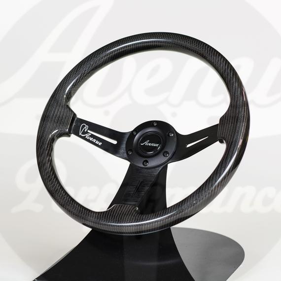 正規代理店】 Avenue Performance カーボンxブラック 350mm USDM JDM