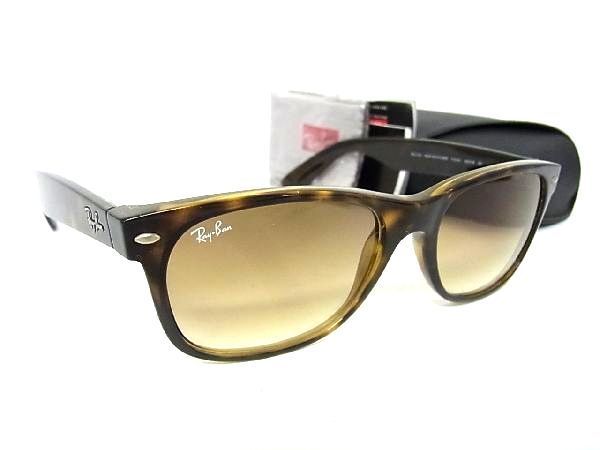 1円□美品□ Ray-Ban レイバンRB2132 710/51 55□18 NEW WAYFARER