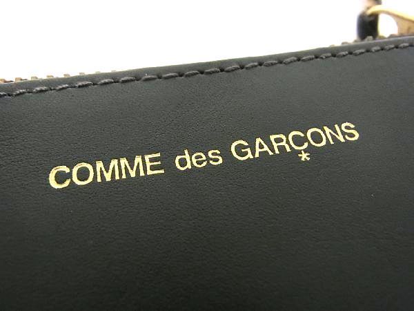 1円 □美品□COMME des GARCONS コムデギャルソン レザー マルチポーチ