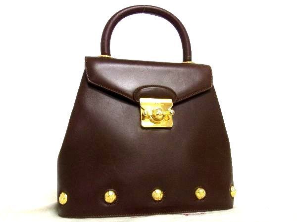 1円 □美品□ Salvatore Ferragamo フェラガモ AN21 1668 レザー ワン