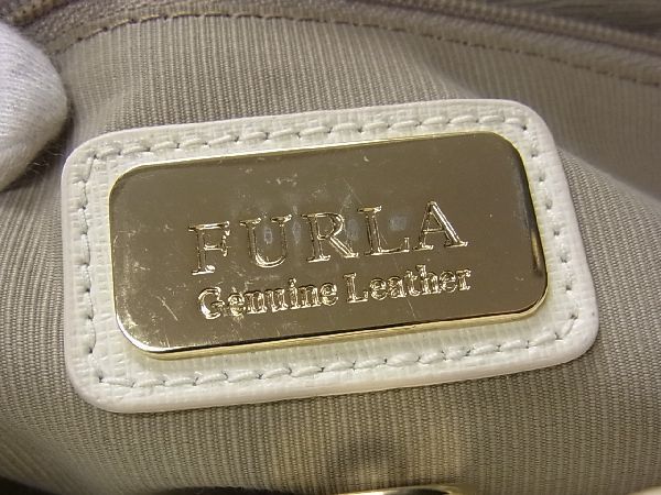 1円 □極美品□ FURLA フルラ レザー ゴールド金具 トートバッグ