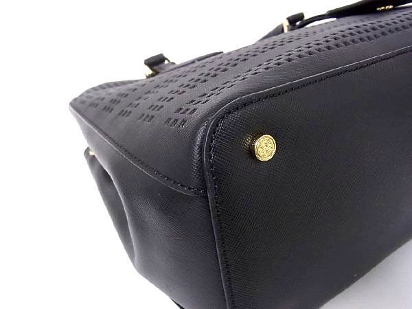 1円 □新品同様□ TORY BURCH トリーバーチ レザー パンチング 2WAY