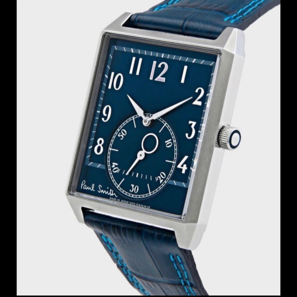 緑林シリーズ 新品未使用 ポールスミス 腕時計（ネイビー） 通販