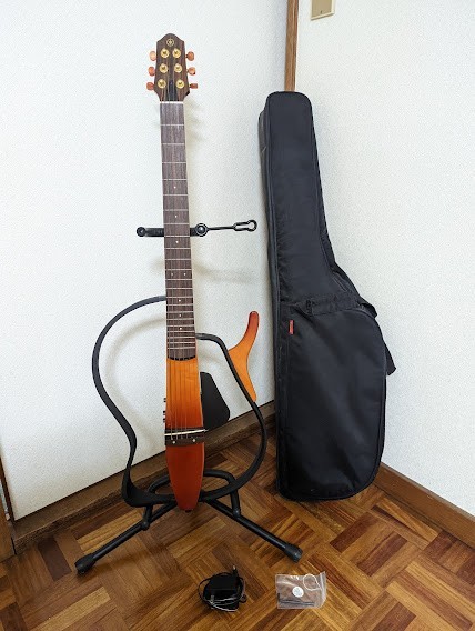 【中古】YAMAHA ヤマハ サイレントギター SLG-100S_画像1