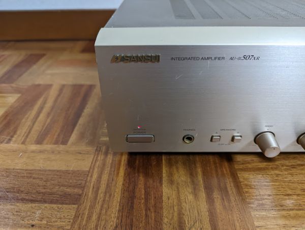 【中古】SANSUI サンスイ プリメインアンプ AU-α507XR_画像6