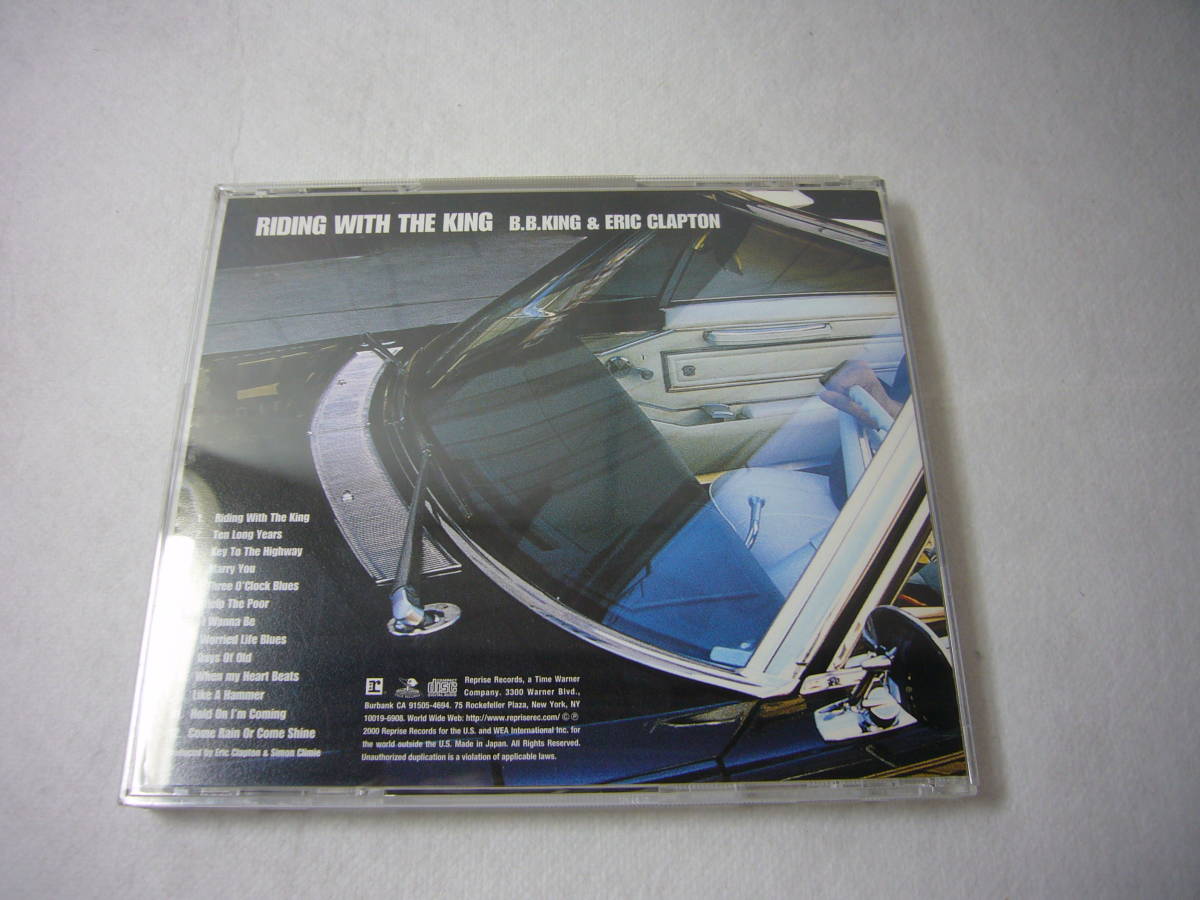 CD 「RIDING WITH THE KING」B.B.KING & ERIC CLAPTON_画像2