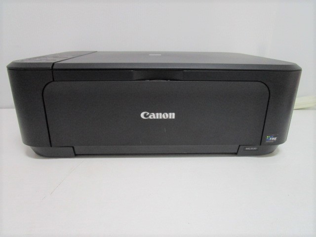  Canon キャノン インクジェットプリンター複合機 PIXUS MG3530 BK ブラック 2015年製_画像4