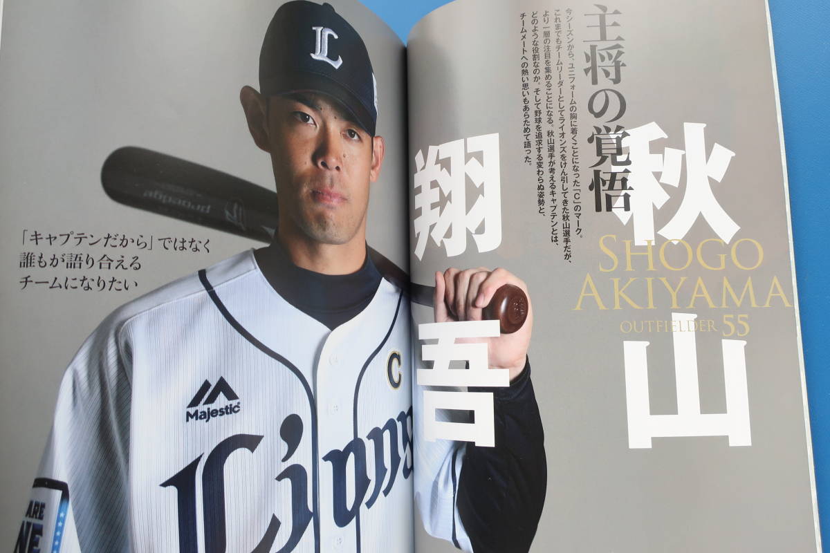 LIONS 2019 FAN BOOK/2019年版 埼玉西武ライオンズ 公式ファンブック/グラビアカラー写真プロ野球選手名鑑の画像4