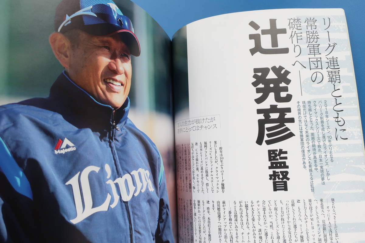 LIONS 2019 FAN BOOK/2019年版 埼玉西武ライオンズ 公式ファンブック/グラビアカラー写真プロ野球選手名鑑の画像3