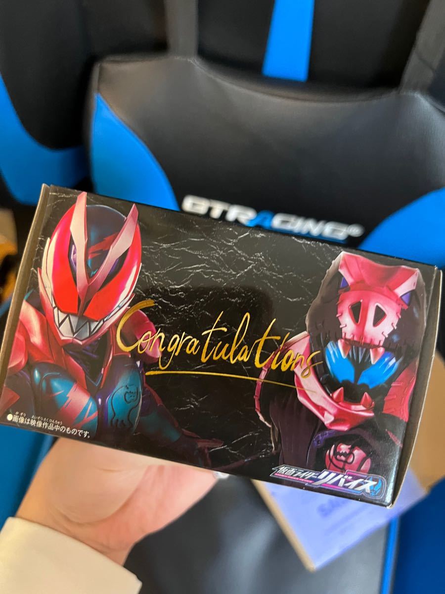 仮面ライダーリバイス DX レックスバイスタンプ ブラックメタルメッキ