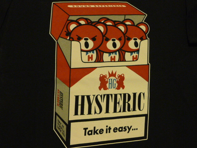新品 希少 大人気 ヒステリックグラマー/ 半袖Tシャツ『TAKE IT EASY