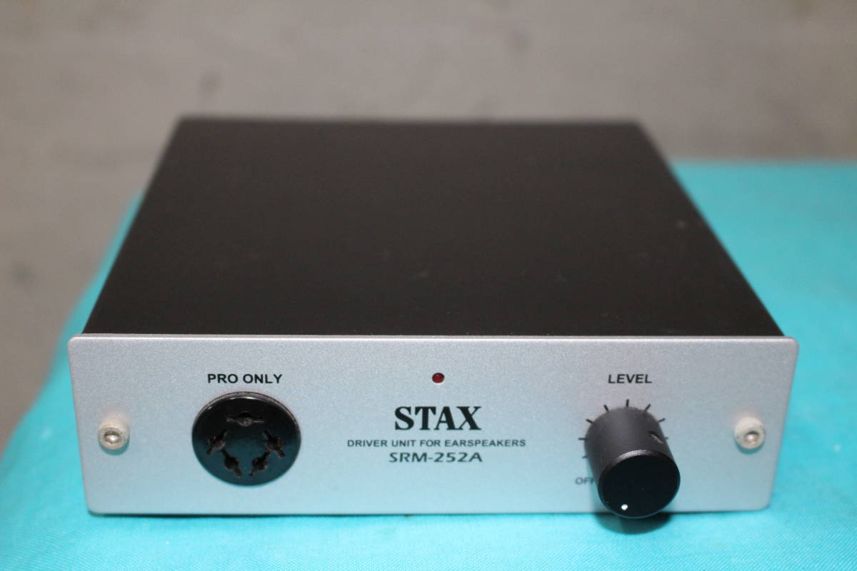 STAX、スタックスイヤースピーカー、セット SRM-252Aドライバーアンプ