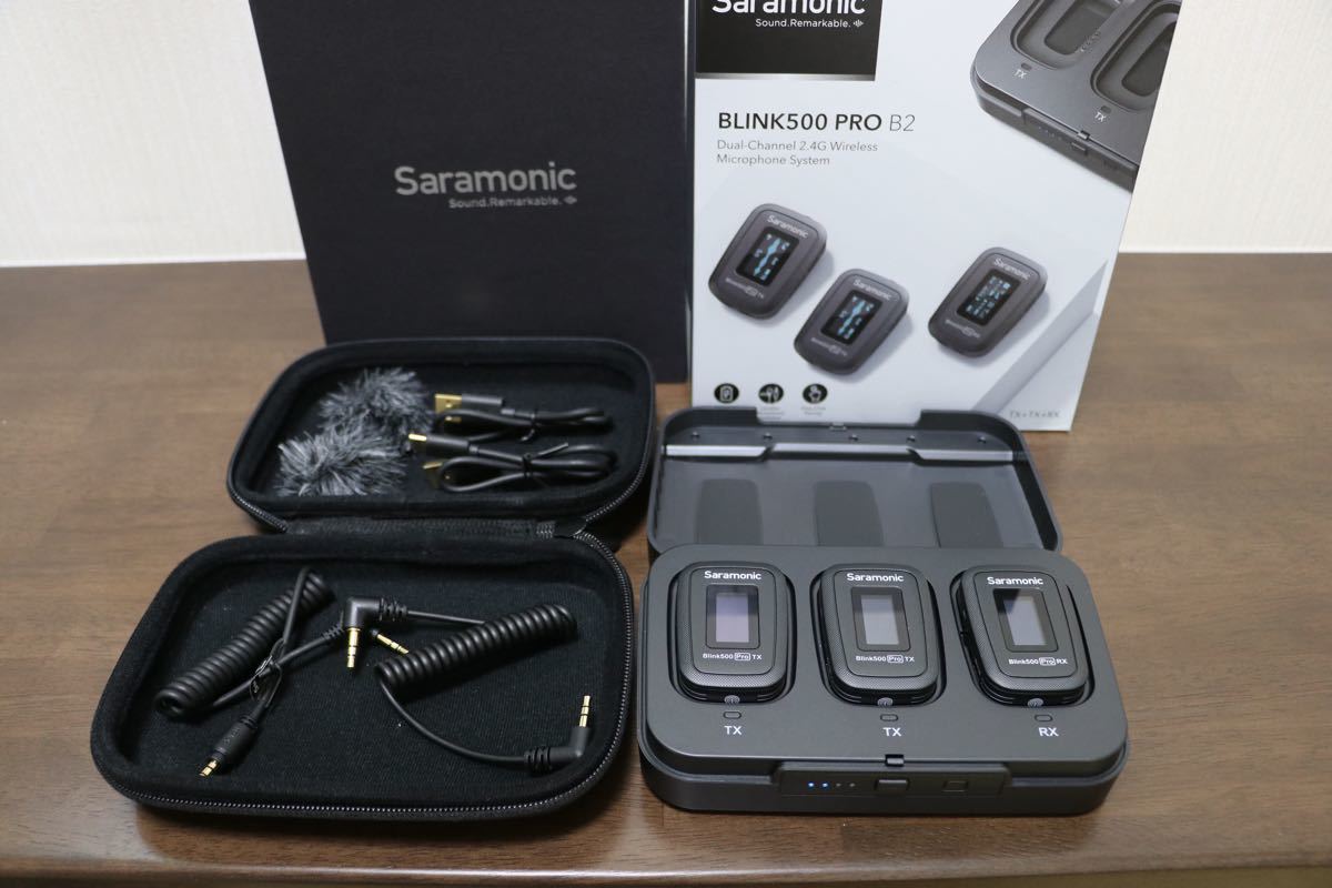 Saramonic Blink500 Pro B2 サラモニックワイヤレスマイク | contifarma.pe