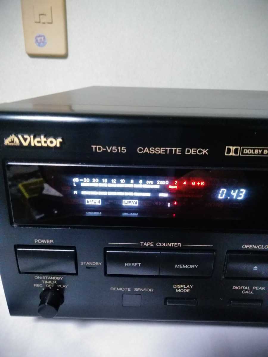 年中無休】【年中無休】Victor ビクター TD-V515 3ヘッドカセット