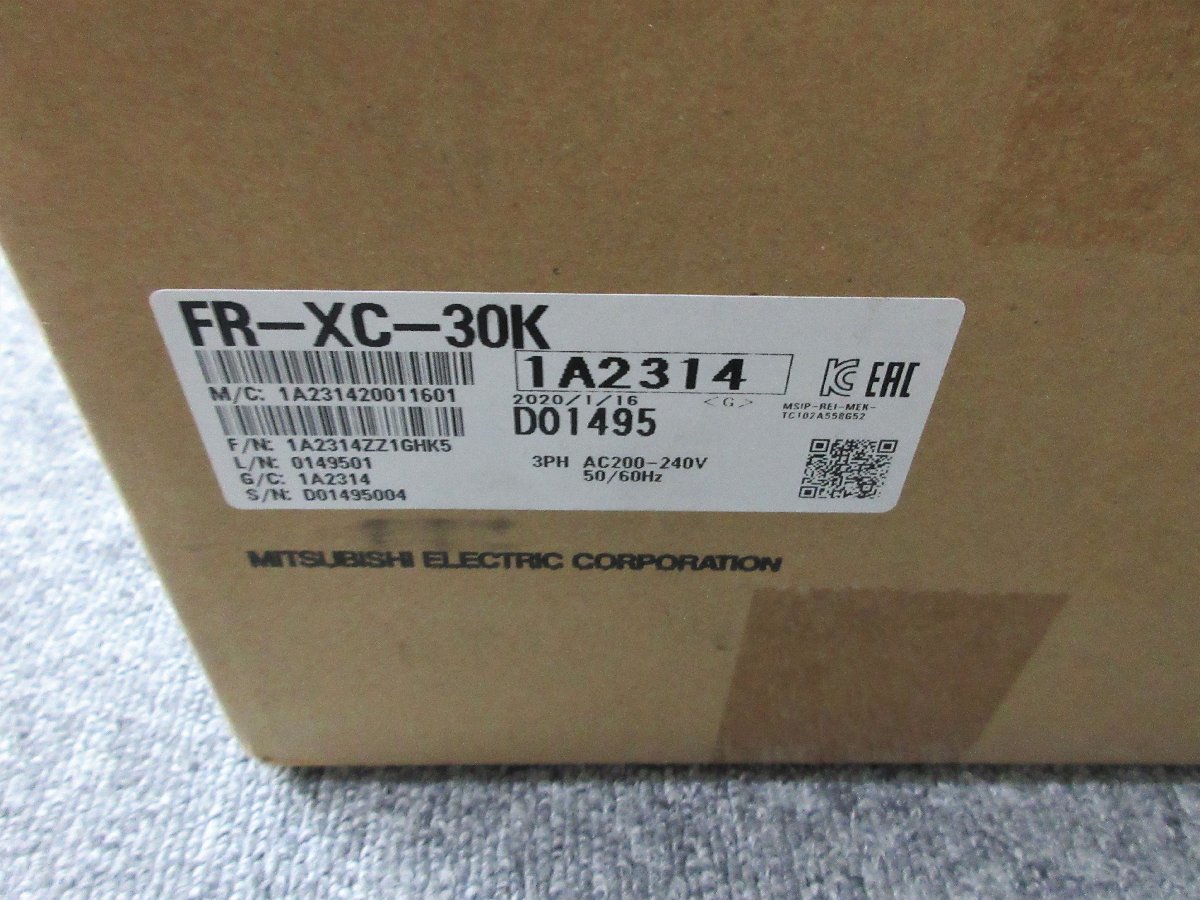 最高級のスーパー 未使用 U16006RD 三菱電機 ELECTRIC MITSUBISHI 箱有 FR-XCシリーズ 多機能回生コンバータ インバータ用オプション FR-XC-30K その他